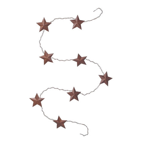 rusty stars garland